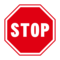 Stop Sign emoji on Emojidex
